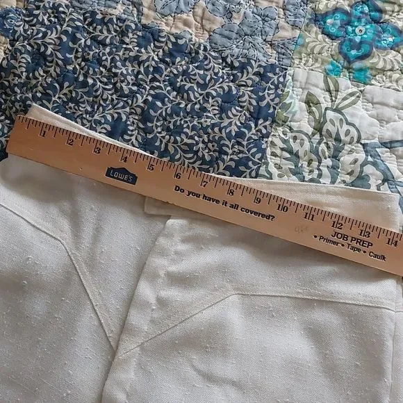 Vintage 1970s Pantasias high waisted V stitched wide leg pants true vin… - Picture 13 of 16